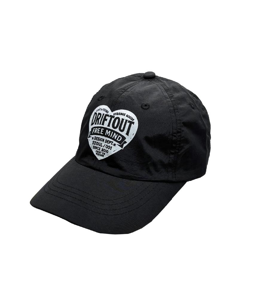 DRIFTOUT Free Mind Text Logo Heart Ball Cap (4 Colors)