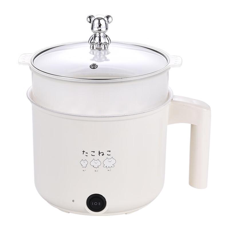 Multi-functional Electric Cooking Pot with Steamer