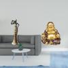 African Tribal Lady Buddha Sculpture Vintage Feng Shui Tabletop Ornament Decorative Figurine for