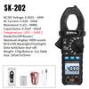 Digital Clamp Multimeter SNAKOL 600A AC/DC Current Voltage Meter Diode NCV Voltage Detection Professional Electrician Tools