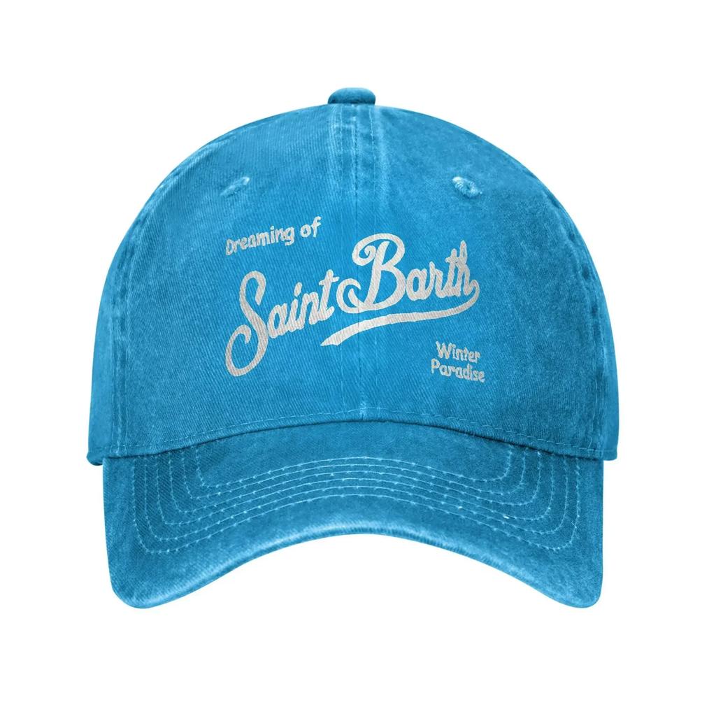 S-SAINT B-BARTH Trucker Hat Merch For Unisex Baseball Caps Vintage Wear Sun Caps Adjustable