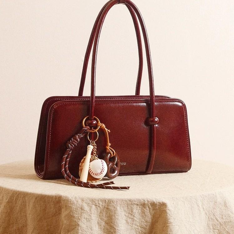 

Нишевая средневековая сумка подмышку для женщин, ретро, из кожи с масляной восковой пропиткой, ручная, на одно плечо, кроссбоди, сумка-тоут