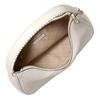 MICHAEL KORS Nayla gold hardware PU shoulder bag medium women's cream