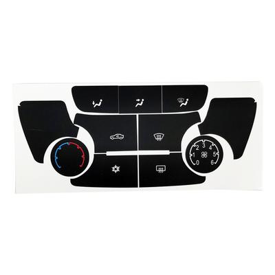 Ny manuell AC klimakontrollknapp reparasjonsdekal klistremerke for Buick Encore 2013-2015