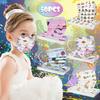 Children's Cartoon 5 Mixed  Disposable Three-Layer Protective Cover 50pcs