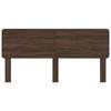 Testiera in Materiale a Base di Legno Effetto Rovere Marrone