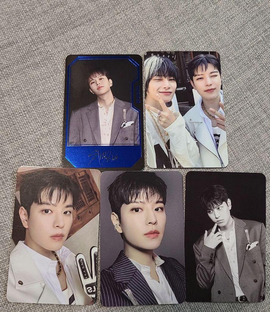 [USED] Seungmin 5-piece Set Limited Edition Accordion Regular Edition Trading Card Entre