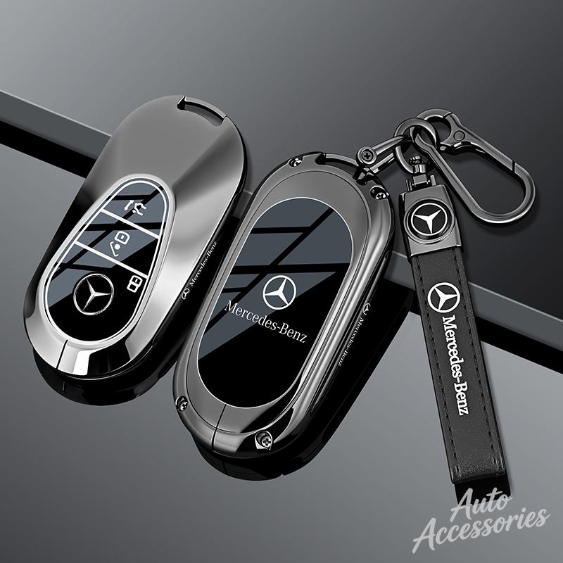 Autoschlüsselhülle Abdeckung Schale Halter Für Mercedes Benz C E S-Klasse GLC W206 W223 W214 E300 C260 C300 S450 S500 S400 Autozubehör