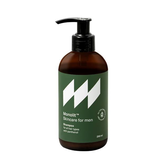 Monolit Shampoo con pantenolo per tutti i tipi di capelli e cuoio capelluto, 250ml