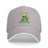 UFO We Come In Space Alien Baseball Cap  Unisex Women Design Trucker Hat Summer yk Retro Hunting Camping High Quality Caps