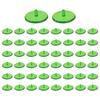 Transparent Colorful Golf Ball Position Markers Plastic Light weight Multicolor Selection Easyly Green Identification