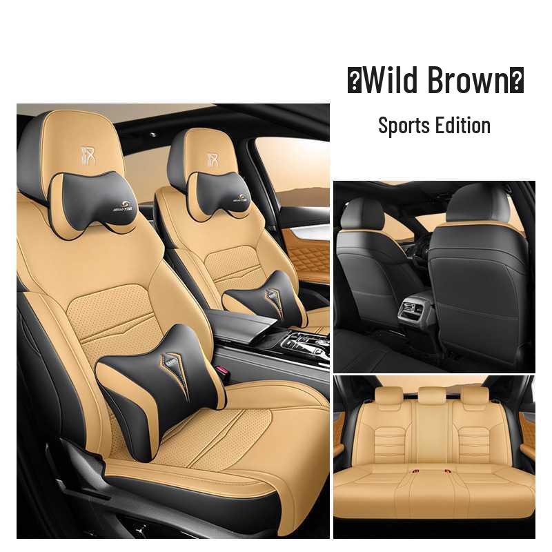 BYD Han 5-Seater Leather Car Seat Cushion - All-Season Universal Cover, 25 Models Available