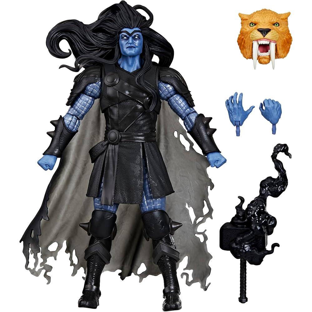 

Hasbro Marvel Legends Series Black Winter Action Figure 6 Inch Collectible with Build-A-Figure Parts F9073