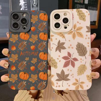 Retro Juharlevél Mintás Telefon Tok Redmi Note 14 13 12 11 Pro Plus 4G 5G 12S 11S 10S Redmi 13C 14C 13 Szilikon Borítás