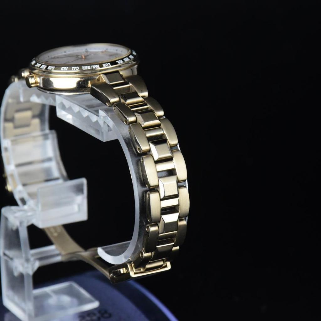 Used Beautiful Condition Seiko LUKIA 1B35-0AF0 Ladies Radio Wave Solar Watch
