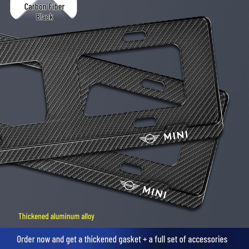 

Рамка номерного знака Mini Cooper для новых правил дорожного движения - Подходит для моделей F56 F54