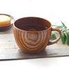 Wooden Cup Japanese Style Tea Mug Natural Wood Water Cup Kids Juice Milk Drinking Cup Coffee Mug Teacup 200ML Home Drinkware