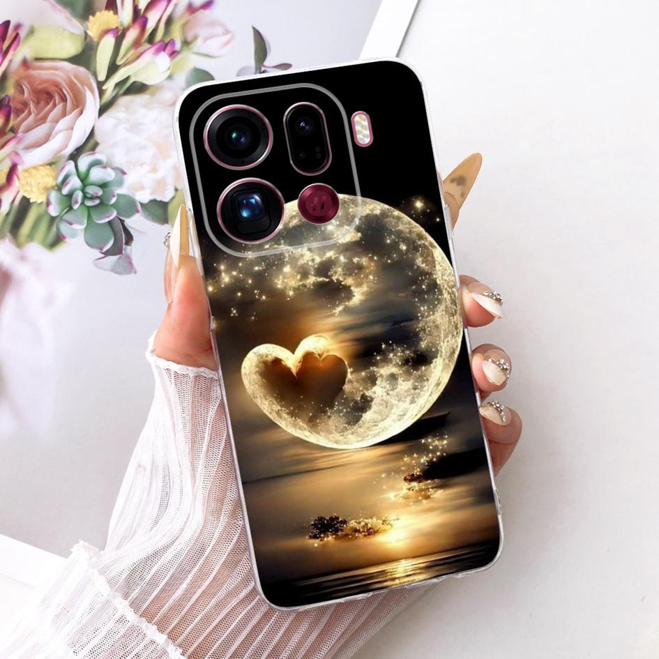 Case For OPPO Find X9 / Find X9 Pro Cover CPH2797 CPH2791 Luxury Marble Cartoon TPU Silicone Soft Shell For OPPO FindX9 Pro Etui OPPO Find X9