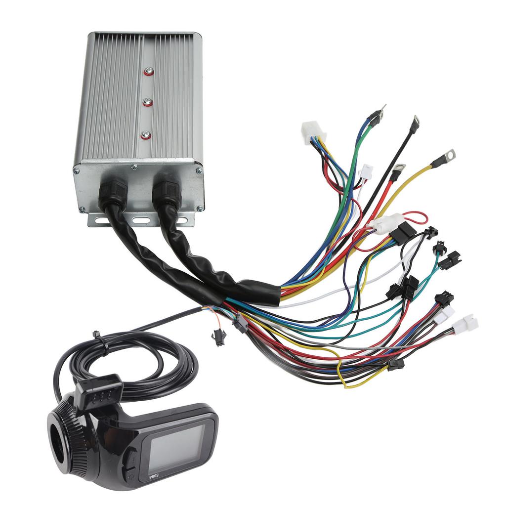 48V 60V 1500W Bezkartáčový ovladač LCD Displej Kit Elektrické kolo Skútr Bezkartáčový ovladač