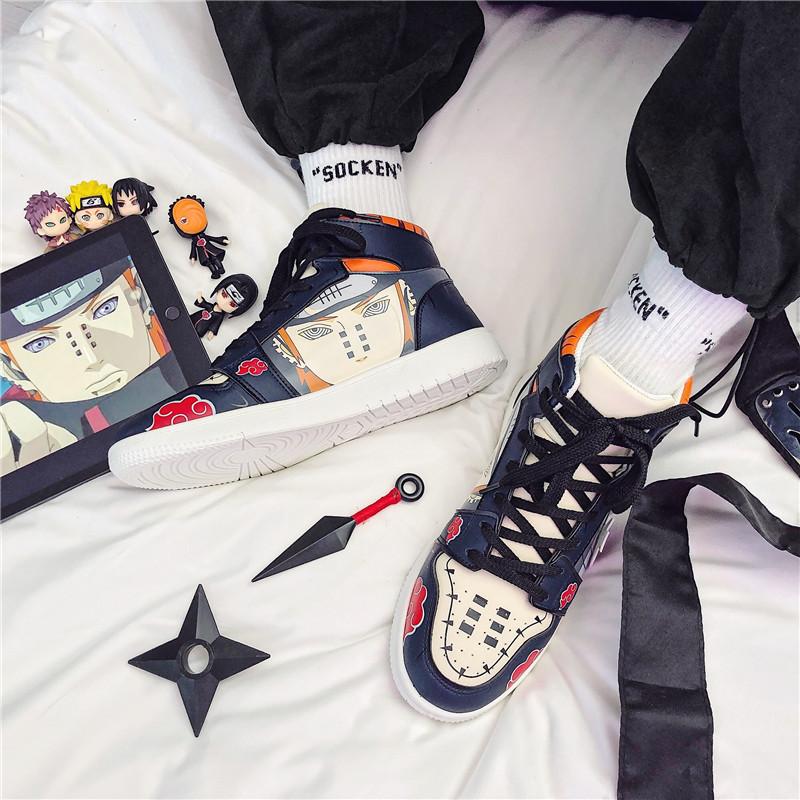Anime Sneakers Uomo Scarpe Dolore Cosplay Hot Fashion Streetwear Uomini  Anime Scarpe Hip Hop Coppia Tendenza Alto Top Sneakers Uomo acquista in  modo economico — spedizione gratuita, recensioni reali con foto — Joom