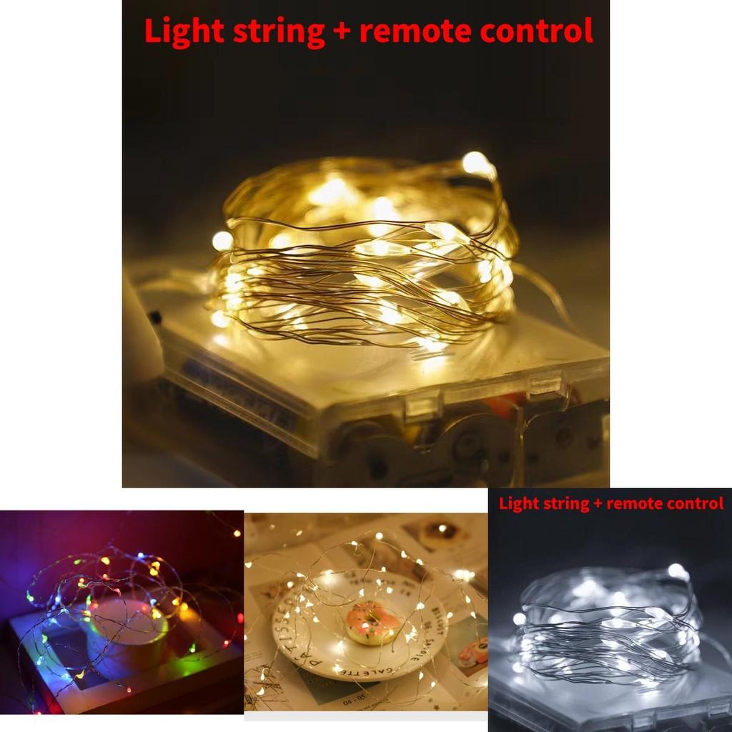 Battery Box Copper Wire Led String Light For Christmas Decor And Festive Events