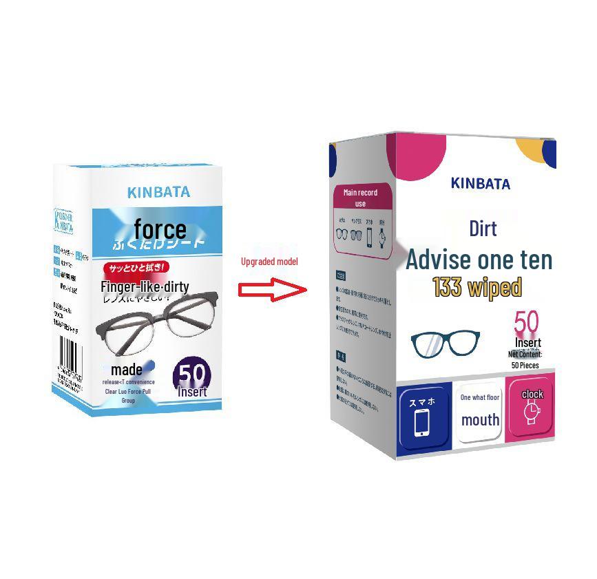 

Японские оптические очки Салфетки для очистки одноразовые против запотевания