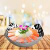 Triangular Stainless Steel Bowl, Dessert Plate, Metal Fruit Plate, Snacks, Appetizers, Buffet, Salad Bowl, Kitchen Storage Tray