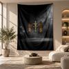 Decorative Tapestry,Rammstein Printed Wall Art, Lightweight Wall Hanging For Bedroom Background