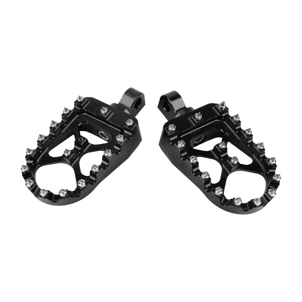 For Harley Sportster XL 883 1200 Dyna Street Bob Motorcycle FootPegs Foot Pegs 360° Roating Foot Pegs CNC Aluminum Wide Fat Part