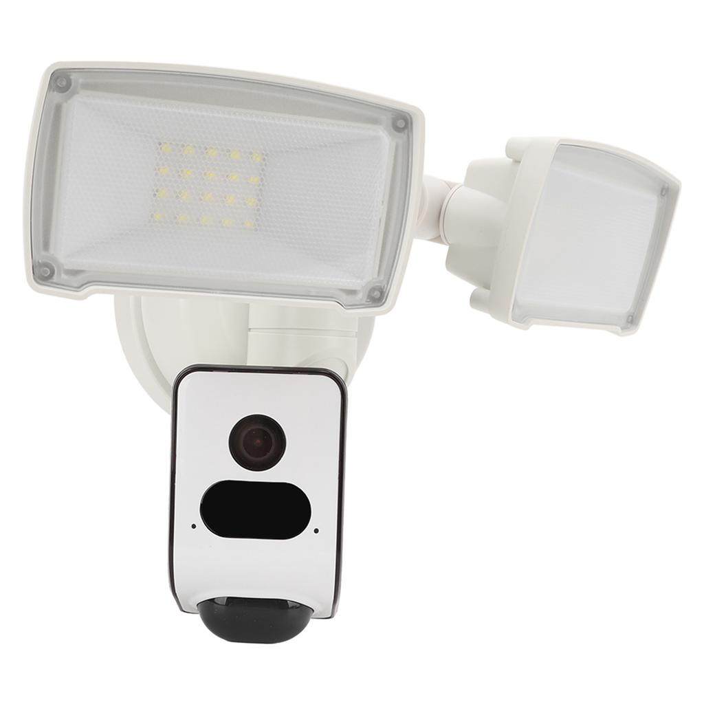 3MP Floodlight Camera IP65 Waterproof Night Vision 2 Way Audio 120 degrees  Lens Angle Motion Detection for