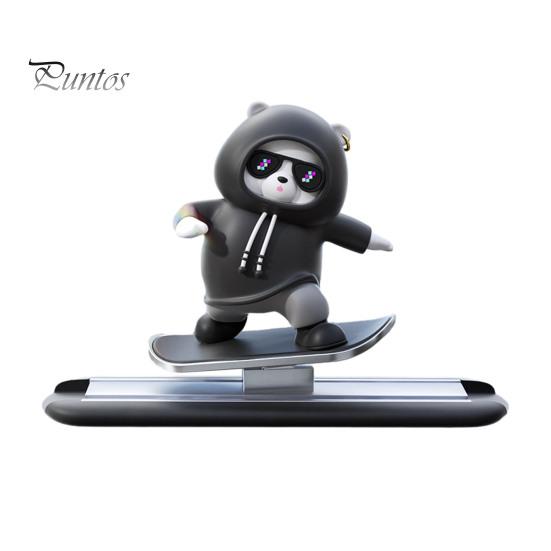 

Милые качающиеся медведи, украшения для автомобиля, приборной панели, домашнего офиса, стола, рождественские украшения, украшения для автомобиля, мотоцикла, грузовика чёрный