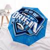 State of Origin, Blues - Automatické otevírání a zavírání, 8-žebrová konstrukce, Přenosný deštník, Vhodný pro muže i ženy, pro všechna roční období - Perfec