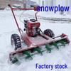 Electric & Gasoline Self-Propelled Snow Sweeper Plow for Roads and Community Properties