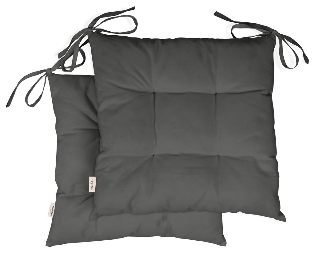 Vargottam Indoor Outdoor Tufted Square Seat Patio Cushion Set Of 2 Water Resistant Patio Furniture Seat Cushion 19 inches