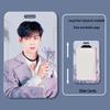 Cha Eun Woo Student ID and Badge Holder with Sliding Cover