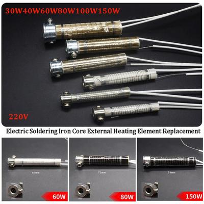 220V Elektrische Soldeerbout Kern 30W40W60W80W100W150W Hoge Temperatuurbestendigheid Extern Verwarmingselement Vervanging