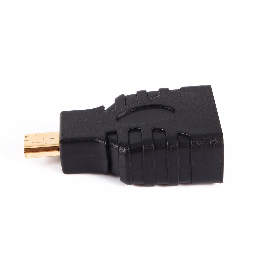 Micro HDMI To HDMI Audio Video Converter Scaler Adapter For HDTV DVD Smartphone