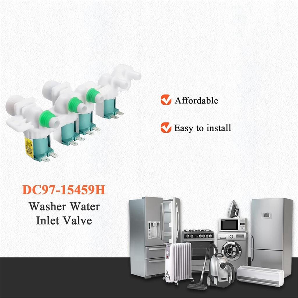 DC97-15459H AP5621731 Washer Water Inlet Valve for Samsung Washer WA50R5200AW/US WA45H7000AW/A2 WA45M7050AW