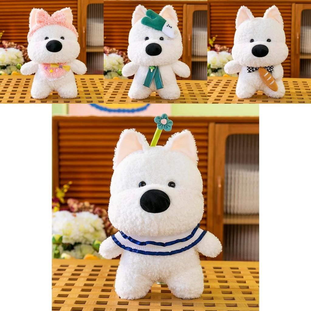 Exquisite Highland Terrier Plush Toy Scarf With Fun Colors Ideal Occasions All