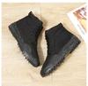 Men's Winter High-Top Canvas Boots with Velvet Lining - Warm, Durable, Cold-Proof Work Shoes
