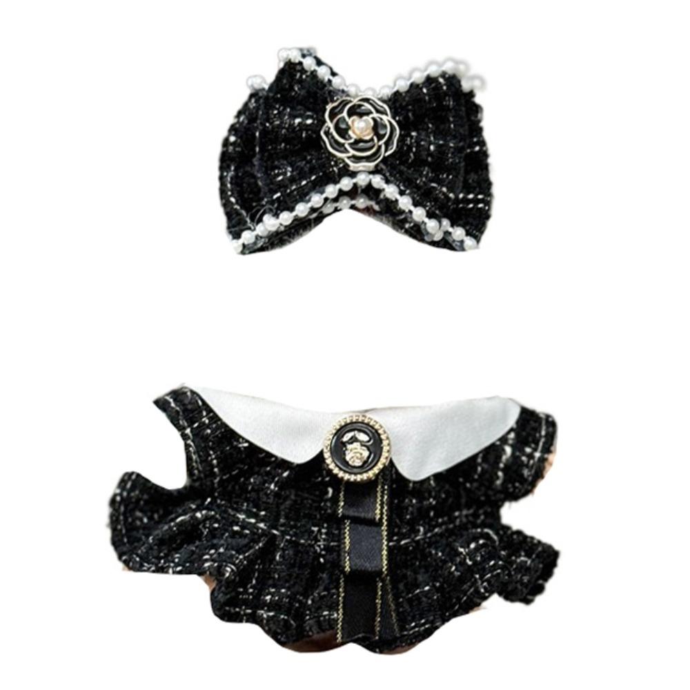 1 Set Dress Labubu Doll's Clothes Skirt Plush Dolls Clothes 17cm Labubu Clothes Set  for 17cm Labubu