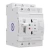 DIN Rail ATS Power Transfer   63A 2P Dual Power Automatic Transfer   Generator Commutator 50HZCelsius60HZ for Power Boxes
