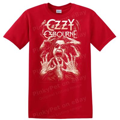 Ozzy Osbourne Retro Rock Heavy Metal Album Cover Art Tričko Grafické Tričko