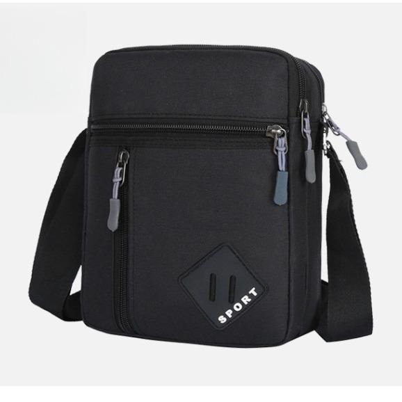 Trendige Herren-Umhängetasche mit großem Fassungsvermögen für Geschäft und Reise