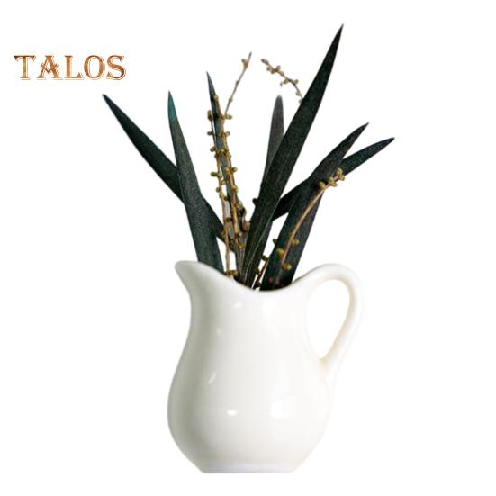 Mini Vase Refrigerator Magnet with Dried Flower Home Office Kitchen Locker Fridge 3D Miniature Flower Vase Magnetic Decoration Ornament