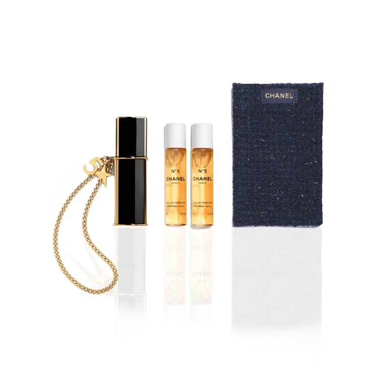 Chanel Set Regalo Profumo Classico N°5 Eau De Parfum EDP Profumo Floreale 7ml*3