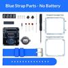 Kit Orologio Elettronico Fai da Te 028 Tubo Digitale LED Creativo Saldatura Microcontrollore Orologio Con Cassa Cinturino in Silicone