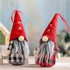 2 Pcs DIY Plush Gnomes Small Gnomes Figurine Nordic Christmas Faceless Rudolph  Xmas Decor