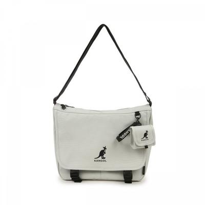 Authentic Iv Large Cross Bag 3284 Light Gray