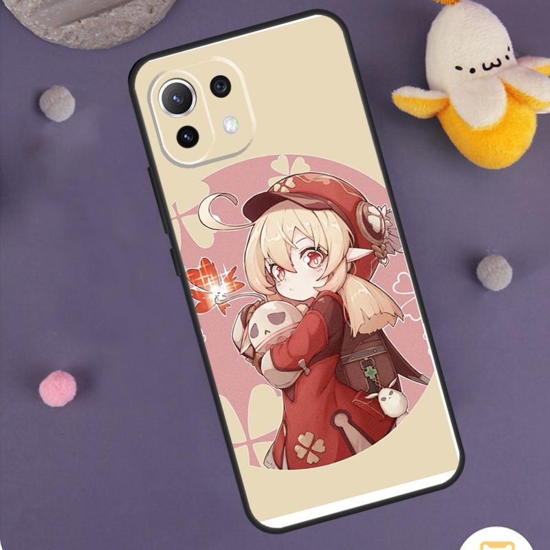 

Чехол Qiqi Klee Genshin Impact для Xiaomi 15 14 13 Ultra 13T 14T 15T 17 Pro Max POCO X3 X5 X6 X7 F5 F6 F7 F8 Pro Xiaomi 15T Pro